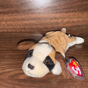 Ty Bernie the St Bernard Dog beanie baby - 1996